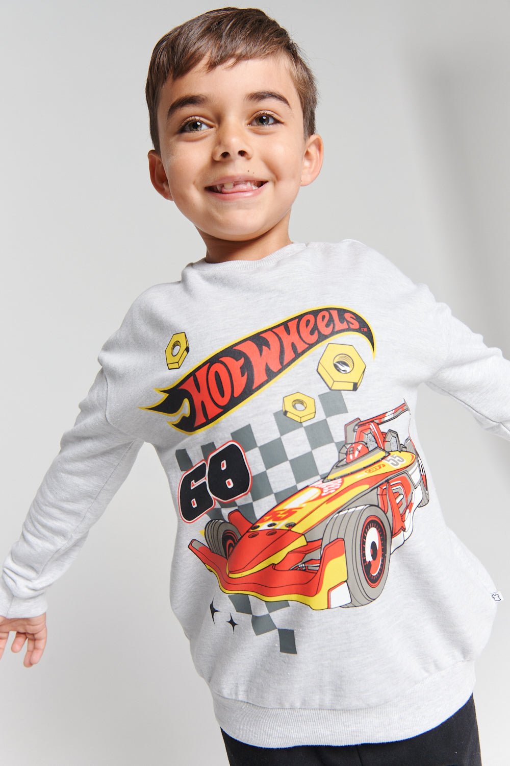 Hot Wheels Boys Long Sleeve Pyjama Set - Brand Threads