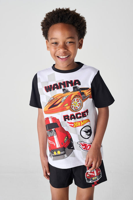 Hot Wheels Boys Short Pyjama Set - Brand Threads