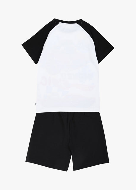 Hot Wheels Boys Shortie Pyjamas Set - Brand Threads