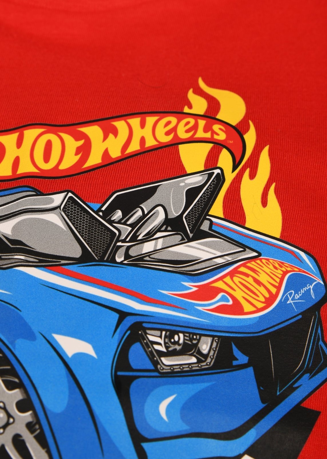 Hot Wheels Red & Black Long Sleeved Pyjamas Set - Brand Threads