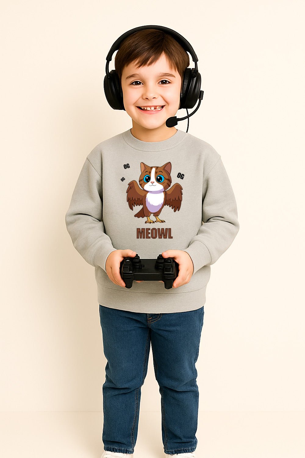 Italian Brainrot Kids Sweatshirt - Brand Threads