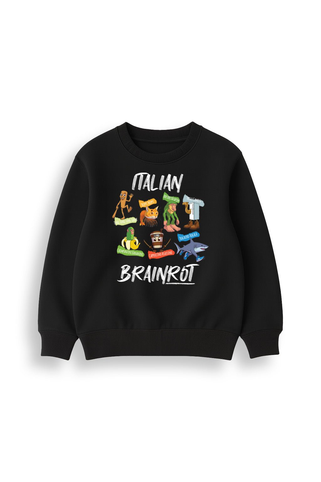 Italian Brainrot Kids Sweatshirt - Brand Threads