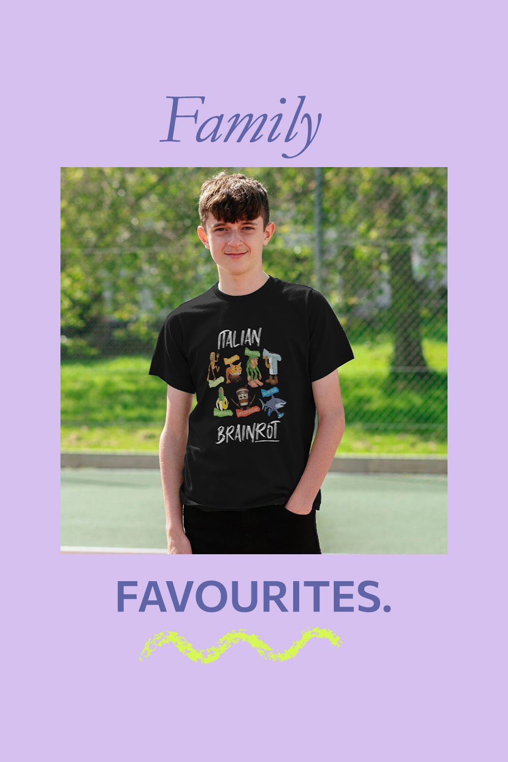 Italian Brainrot kids T Shirt - Brand Threads