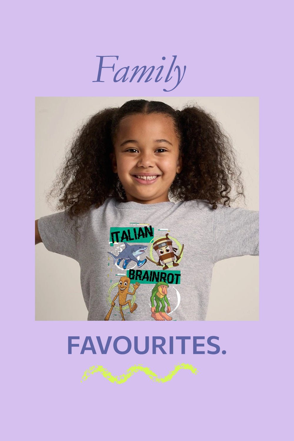 Italian Brainrot Kids T Shirt - Brand Threads