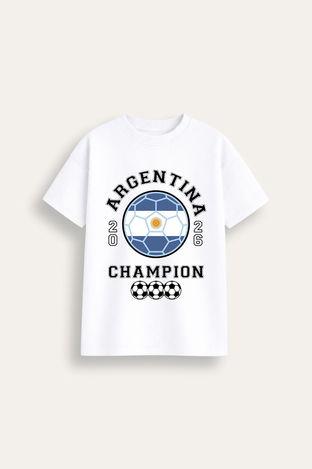 Kids Argentina Football T-Shirt - Brand Threads