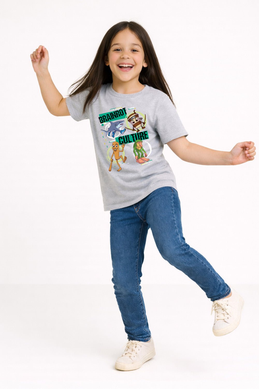 Kids Brainrot T Shirt - Brand Threads