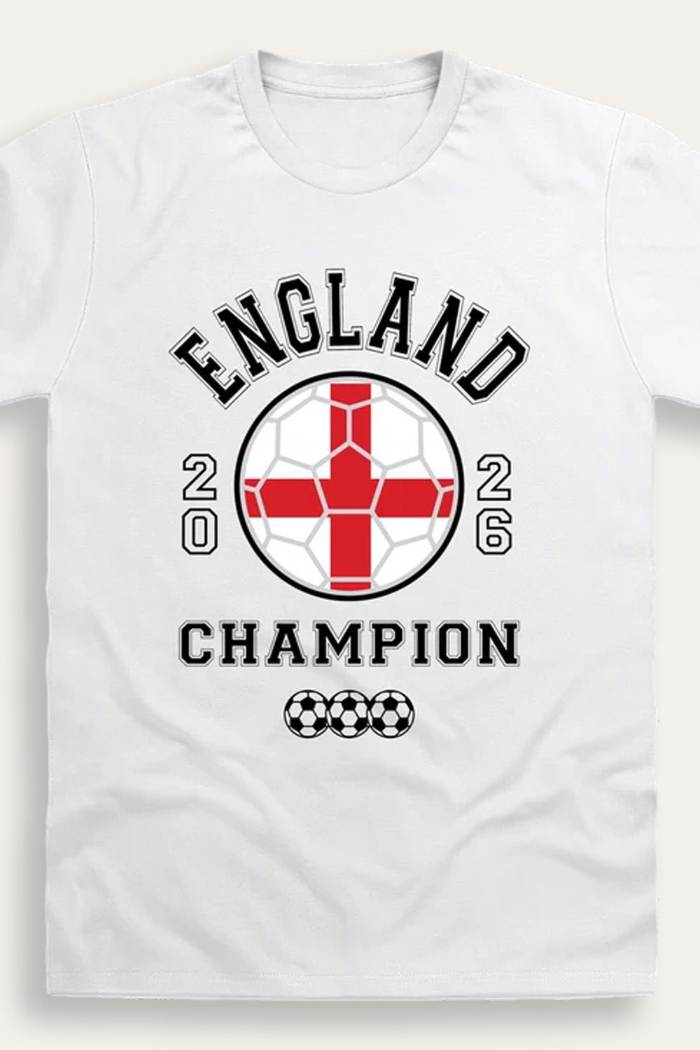 Kids England Football T-Shirt - Brand Threads