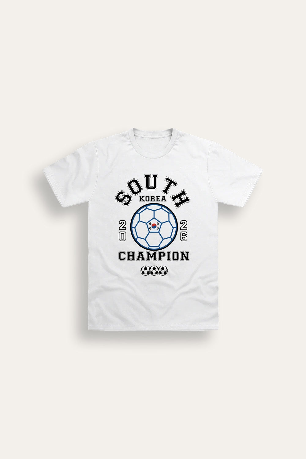 Kids South Korea Football T-Shirt - Brand Threads