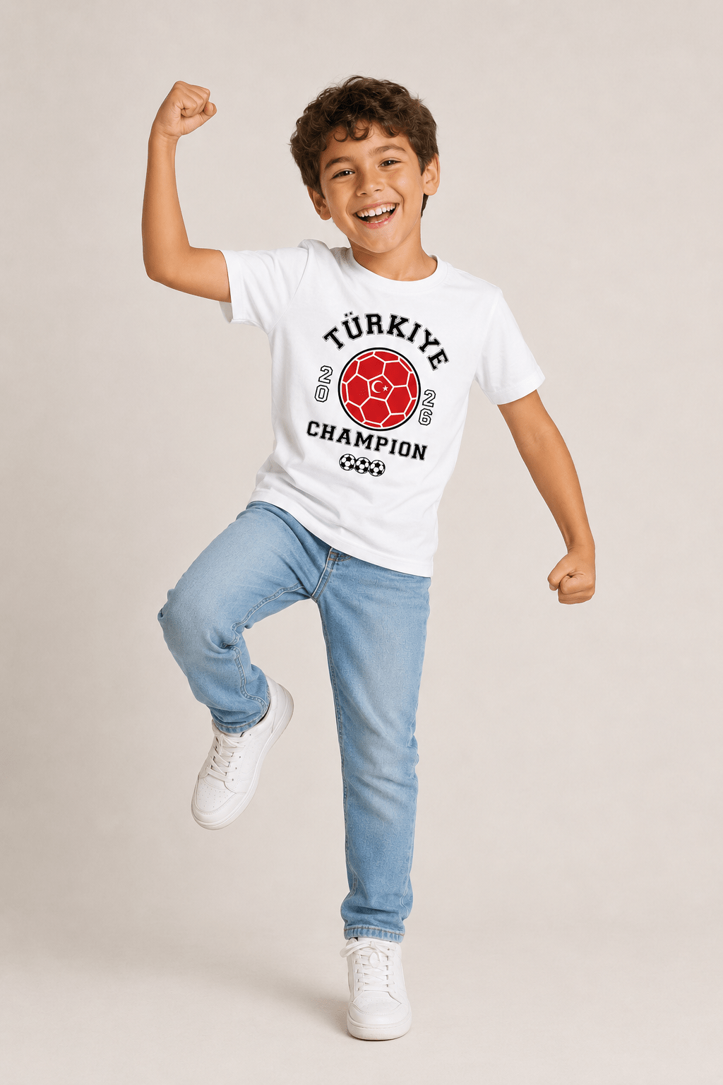 Kids Turkiye Football T-Shirt - Brand Threads
