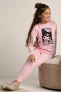 Kuromi girls pyjamas – long sleeve pink pyjama set - Brand Threads