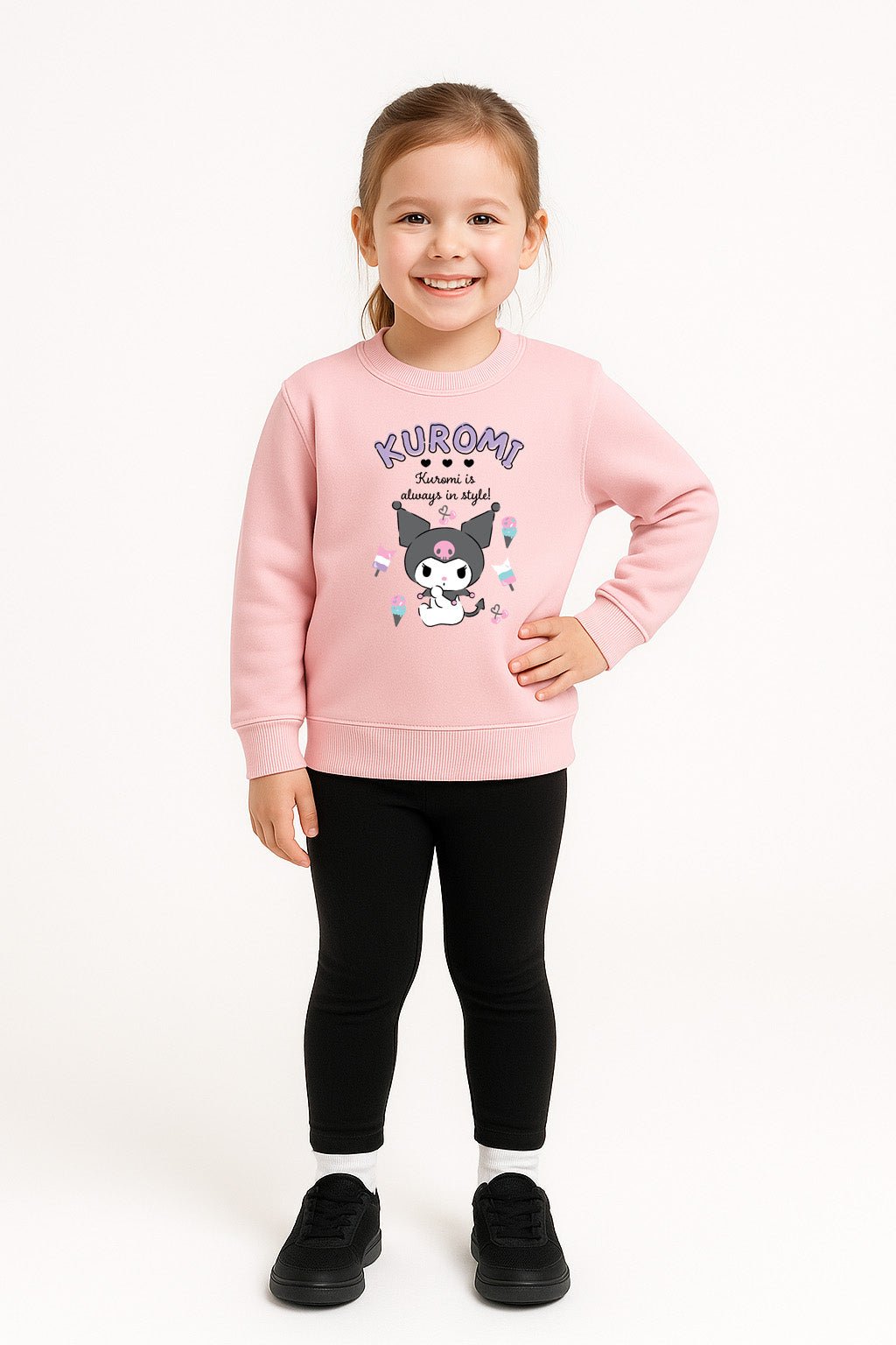 Kuromi Girls Sweatshirt - Brand Threads