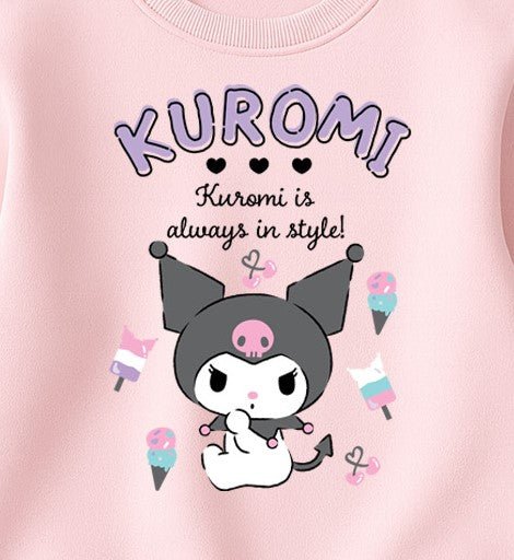 Kuromi Girls Sweatshirt - Brand Threads