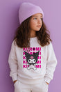 Kuromi girls sweatshirt – long sleeve girls jumper - Brand Threads
