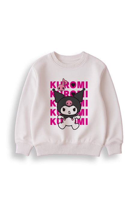 Kuromi girls sweatshirt – long sleeve girls jumper - Brand Threads