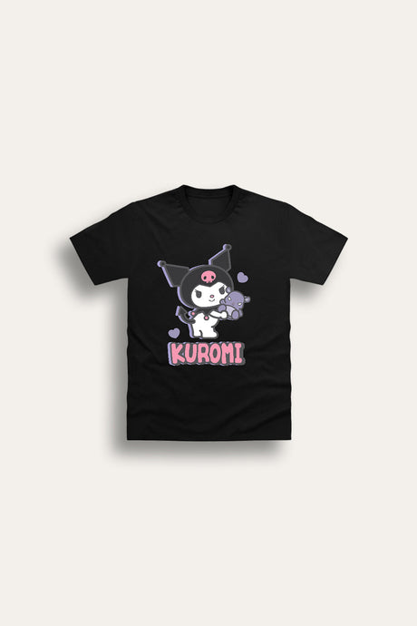 Kuromi girls t-shirt – short sleeve, graphic print top - Brand Threads