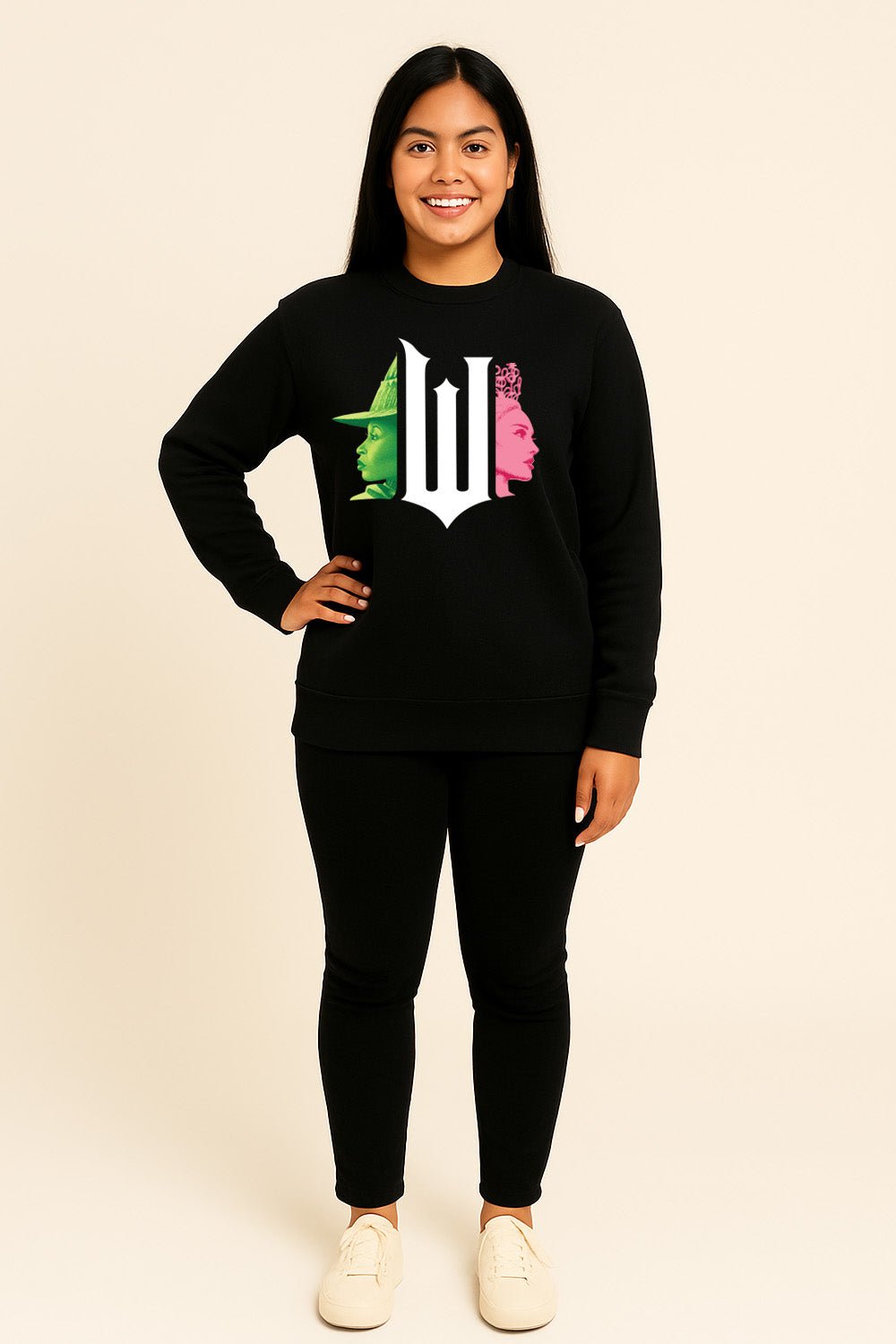 Ladies Black Wicked Sweatshirt - Brand Threads