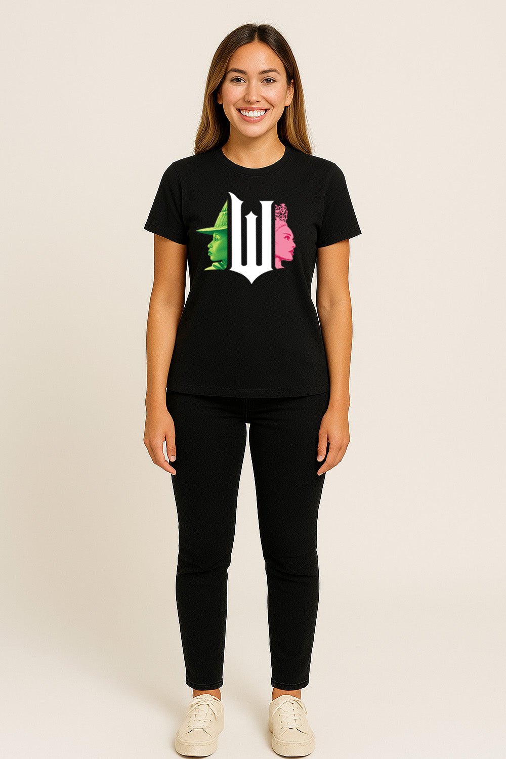 Ladies Black Wicked T-Shirt - Brand Threads