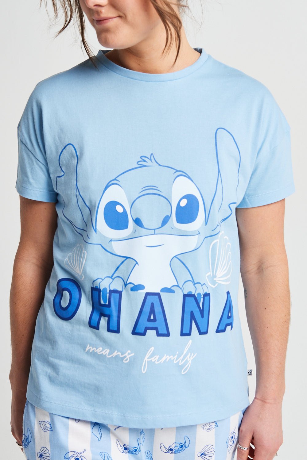 Ladies Stitch Long Leg Pyjama Set - Brand Threads