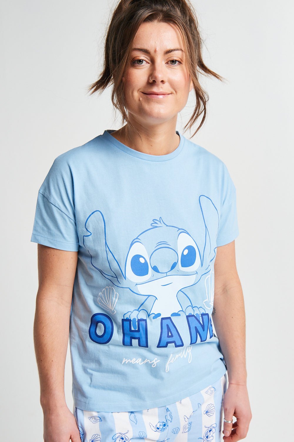 Ladies Stitch Long Leg Pyjama Set - Brand Threads