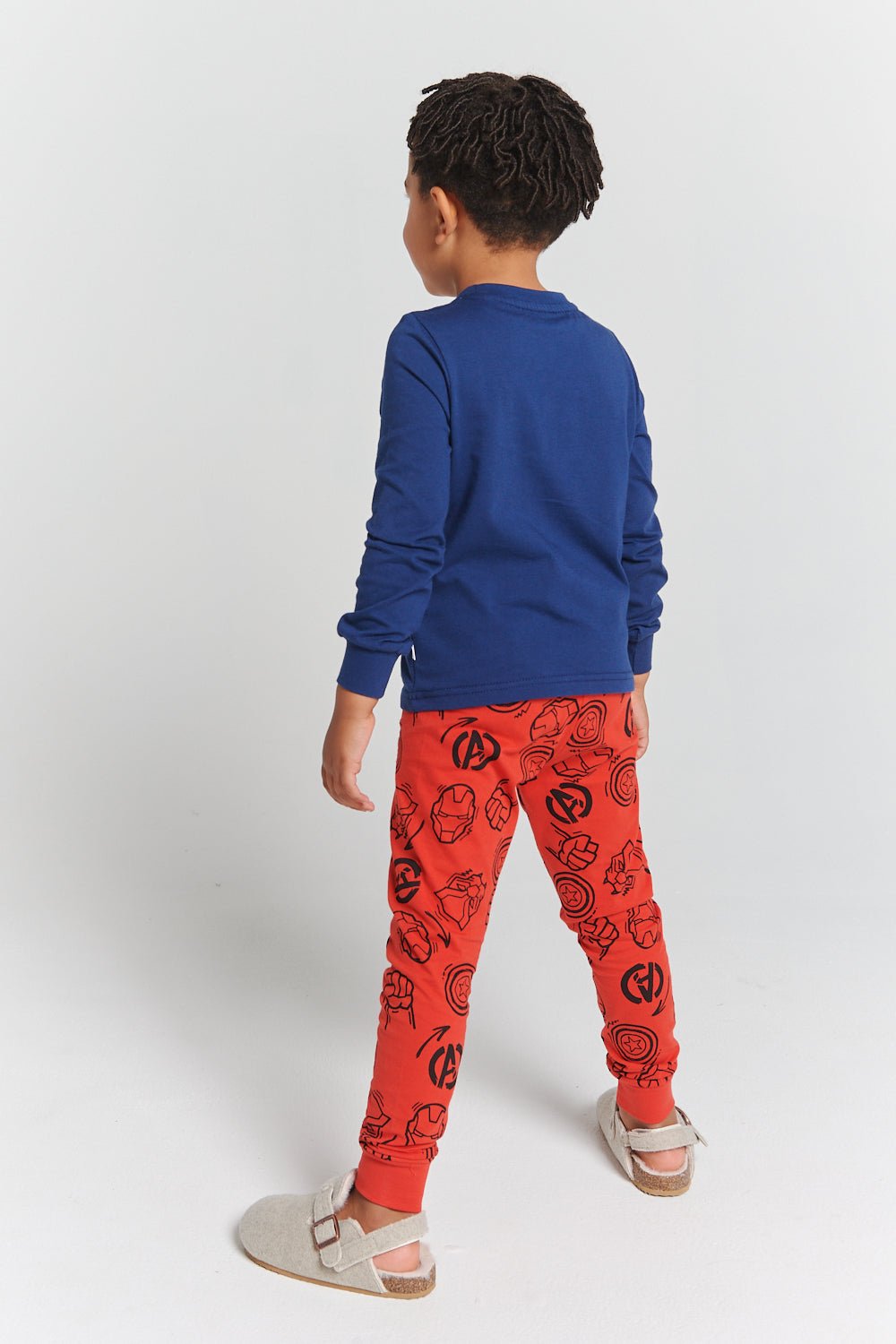 Marvel Boys Pyjamas – Long Sleeve & Cuffed Leg - Brand Threads