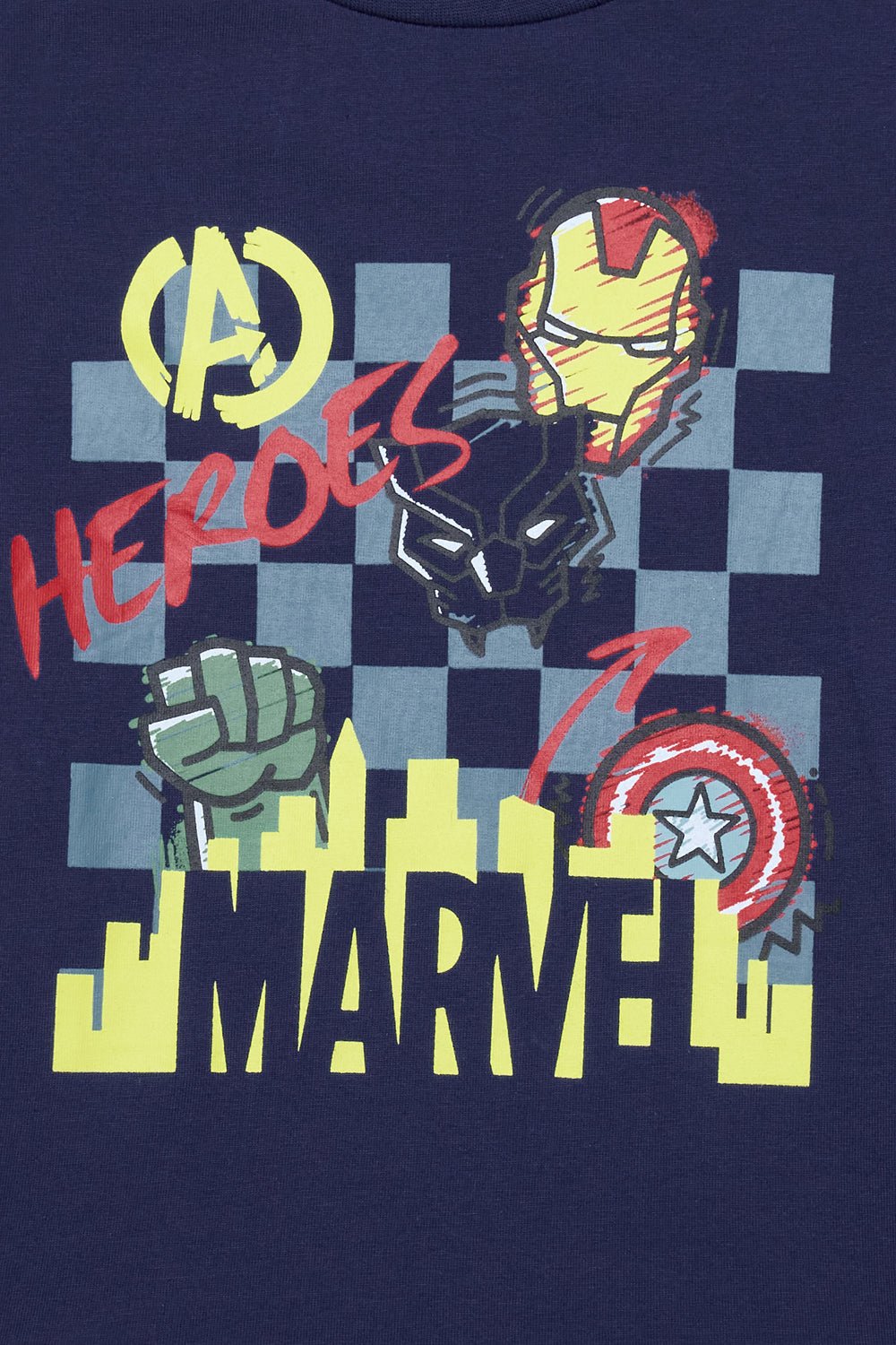 Marvel Boys Pyjamas – Long Sleeve & Cuffed Leg - Brand Threads