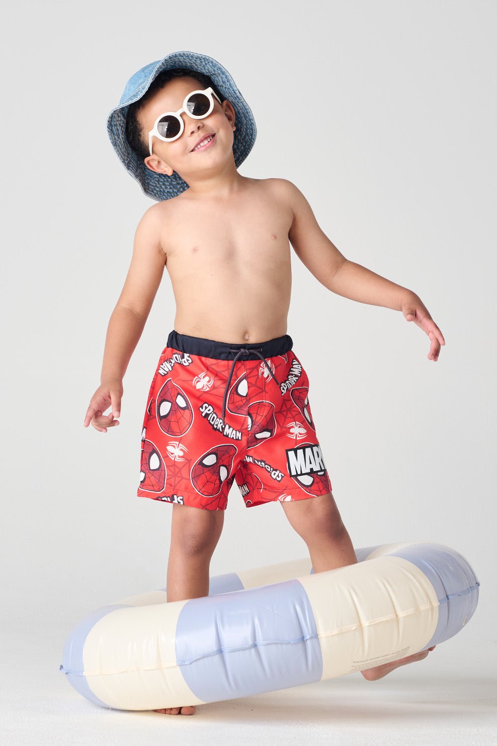 Marvel Spider - Man Boys Swim Shorts - Brand Threads