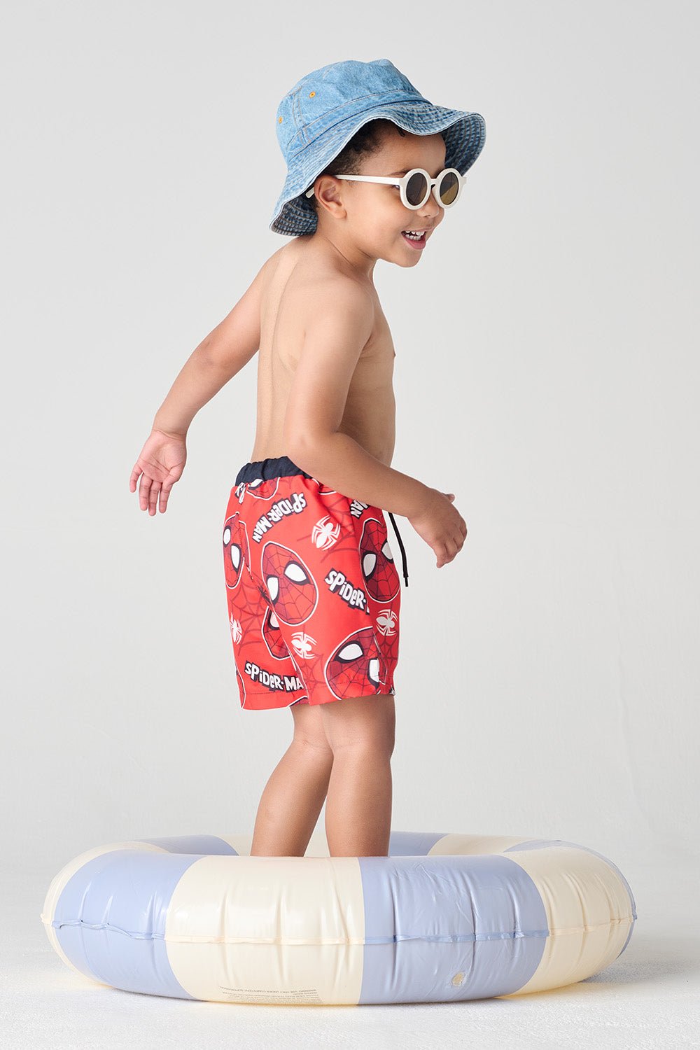 Marvel Spider - Man Boys Swim Shorts - Brand Threads