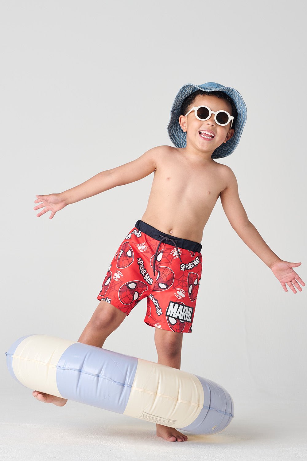 Marvel Spider - Man Boys Swim Shorts - Brand Threads