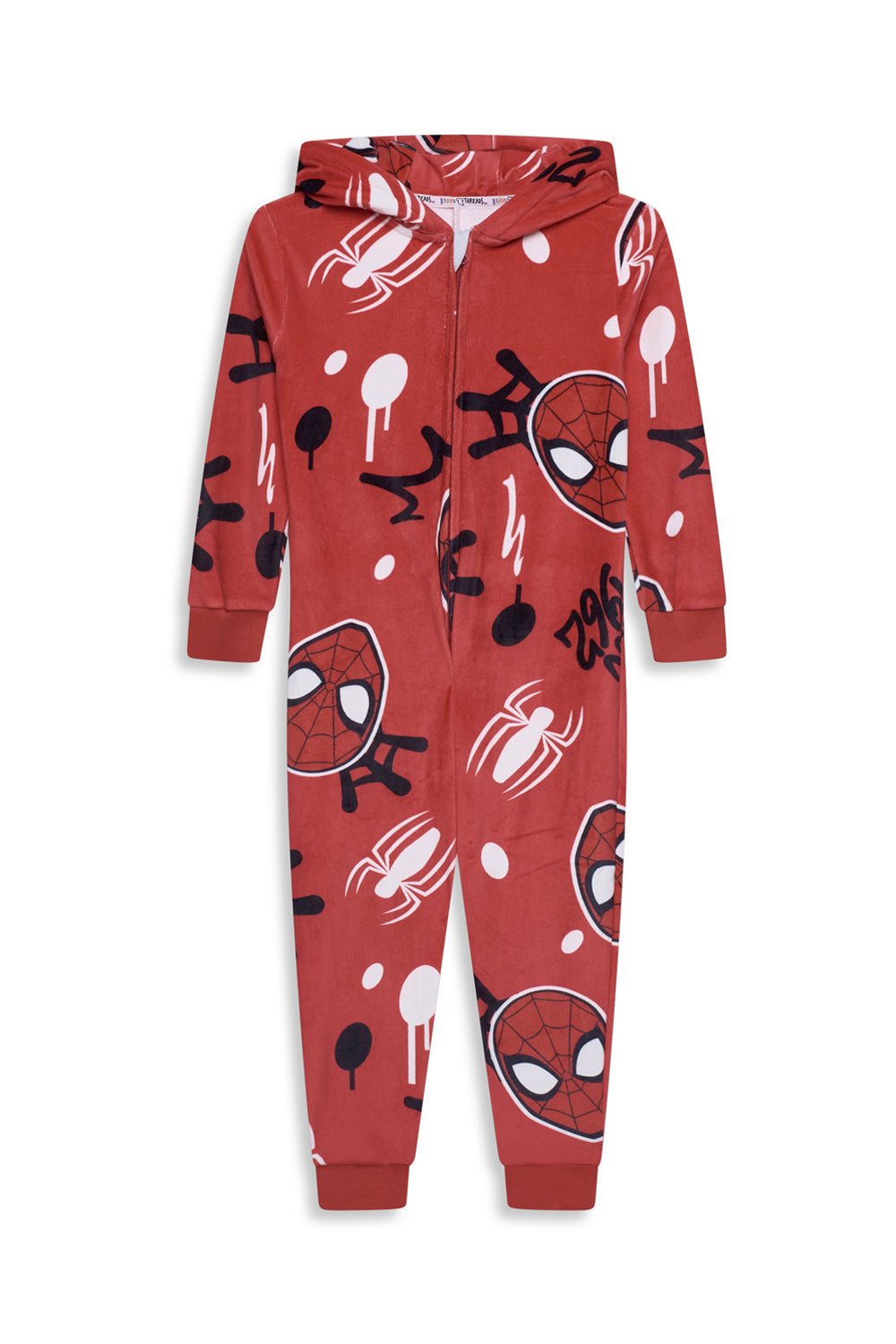Marvel Spiderman Boys Fleece Onesie - Brand Threads