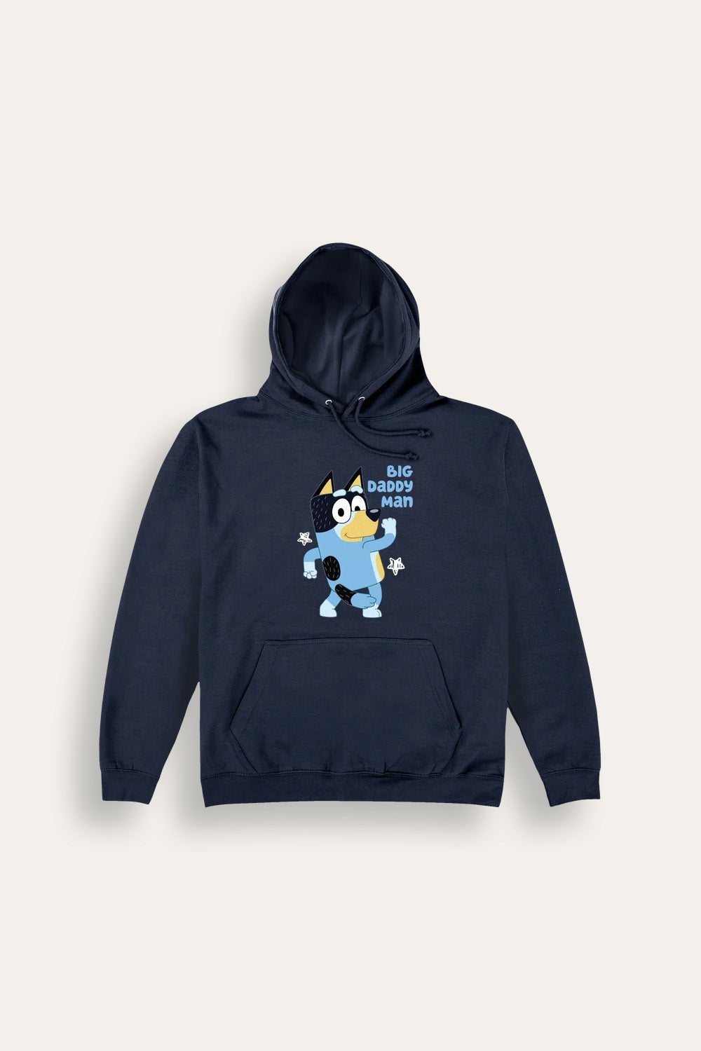 Men's Bluey Big Daddy Man Hoodie - Brand Threads