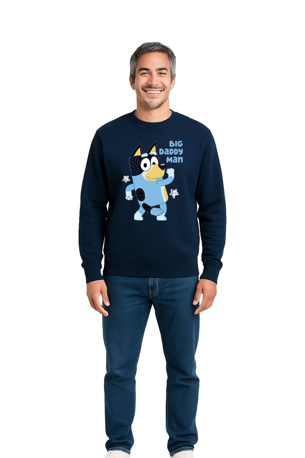 Men's Bluey Big Daddy Man Sweatshirt - Brand Threads