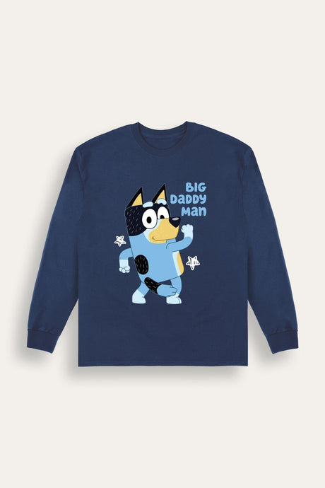 Men's Bluey Big Daddy Man Sweatshirt - Brand Threads
