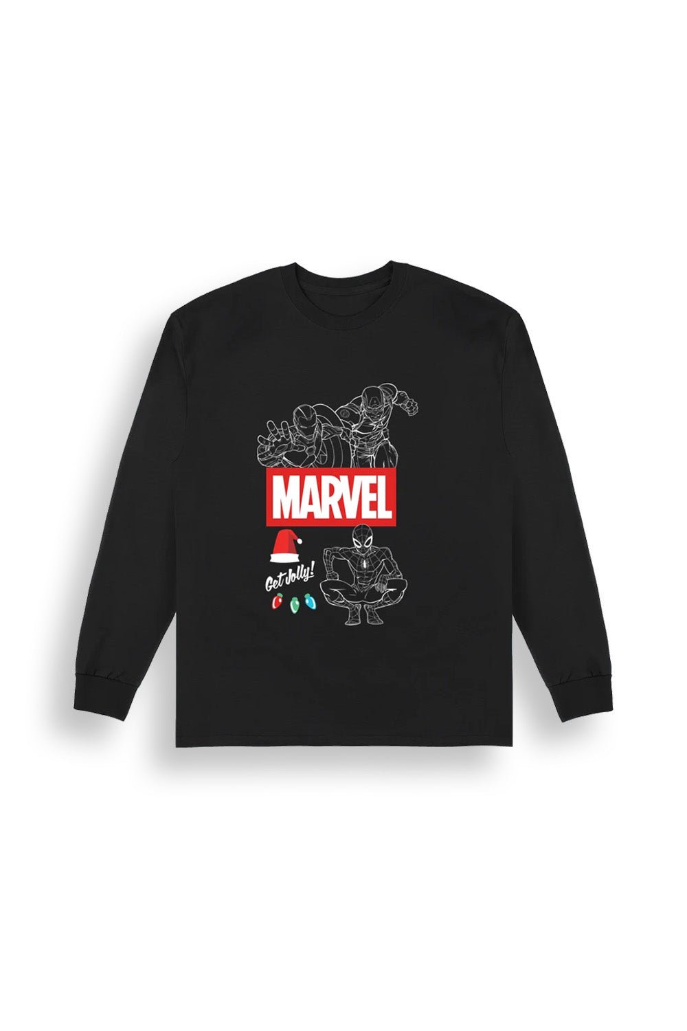 Mens Marvel Christmas Jumper - Brand Threads