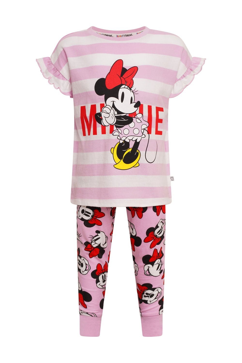 Minnie Mouse Girls BCI Cotton Pyjamas - Brand Threads