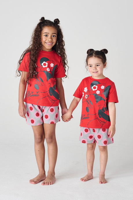 Minnie Mouse Girls Pyjama Set - Brand Threads