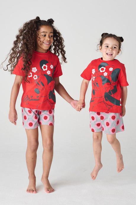 Minnie Mouse Girls Pyjama Set - Brand Threads