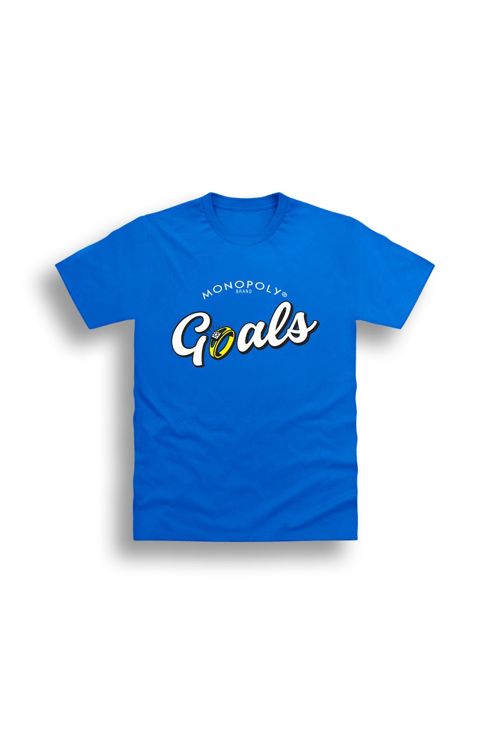 Monopoly Goals Women’s T-Shirt – Official Royal Blue 100% Cotton Tee - Brand Threads