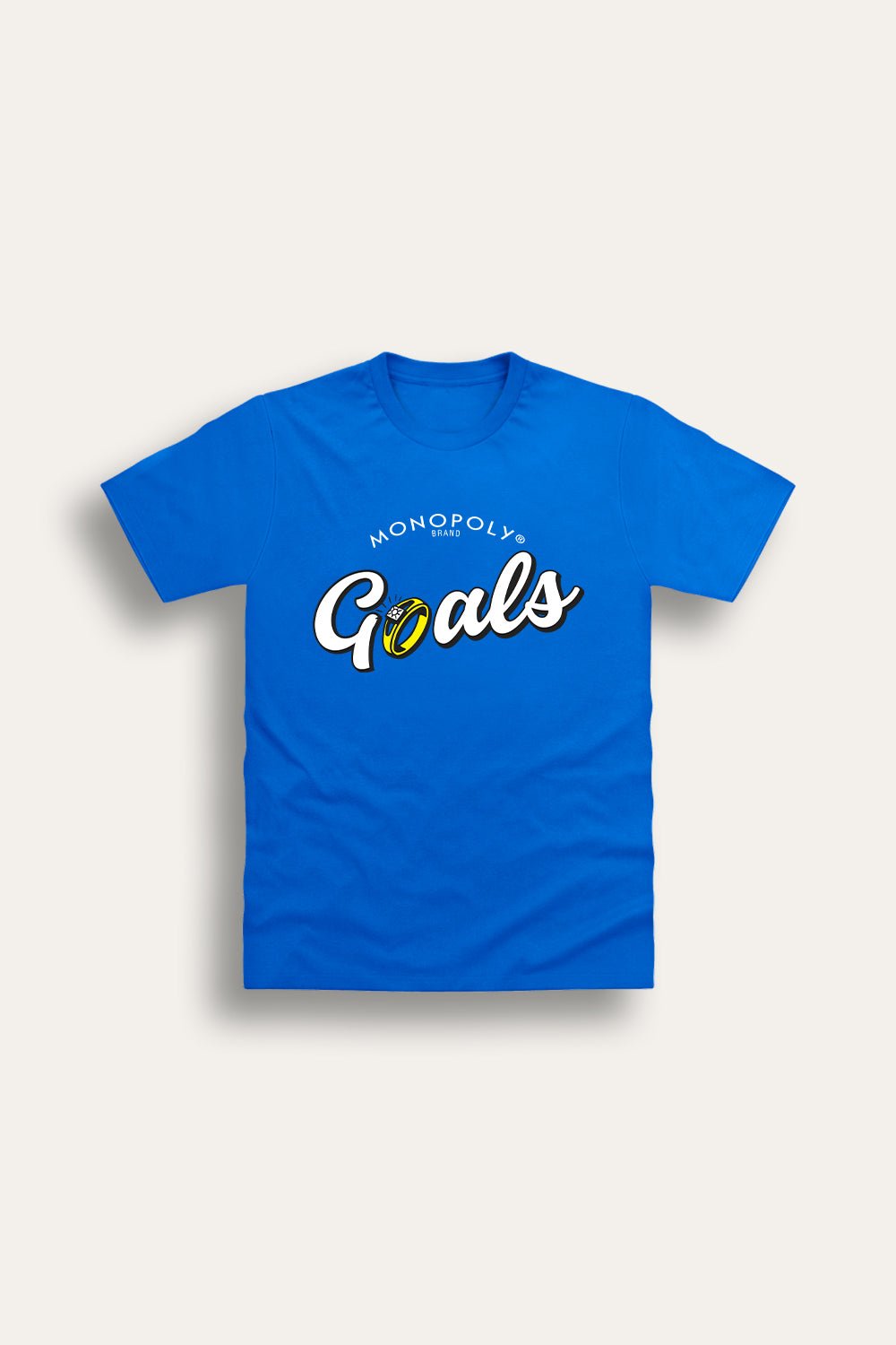 Monopoly Goals Women’s T-Shirt – Official Royal Blue 100% Cotton Tee - Brand Threads