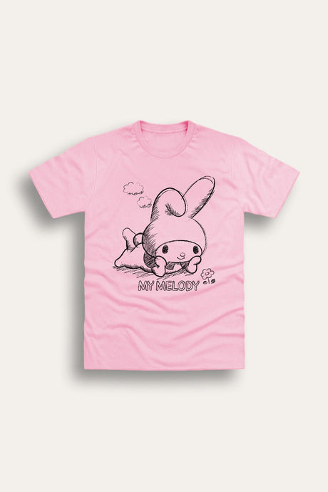 My Melody Girls Pink T-Shirt - Brand Threads