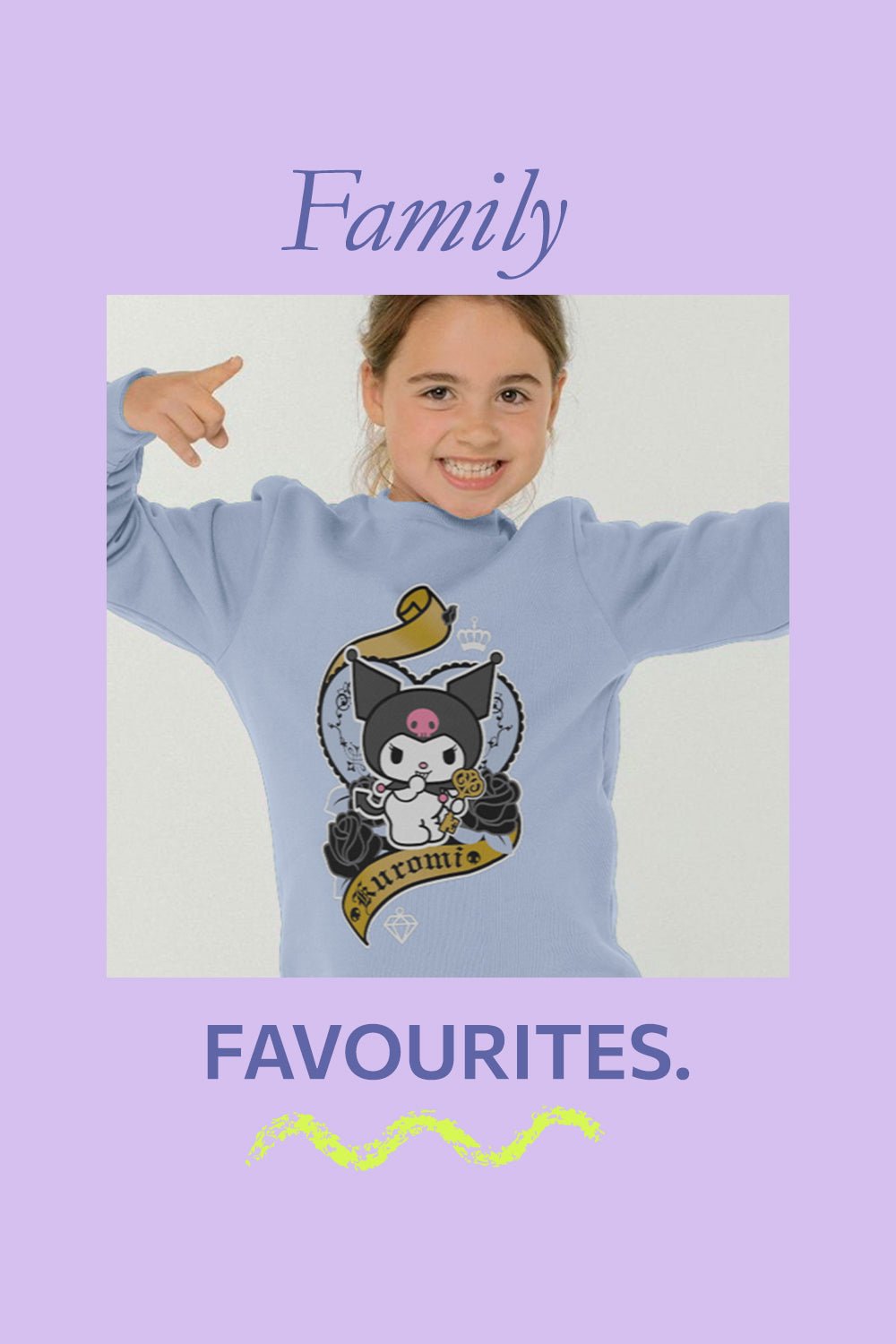My Melody girls sweatshirt – long sleeve jumper - Brand Threads