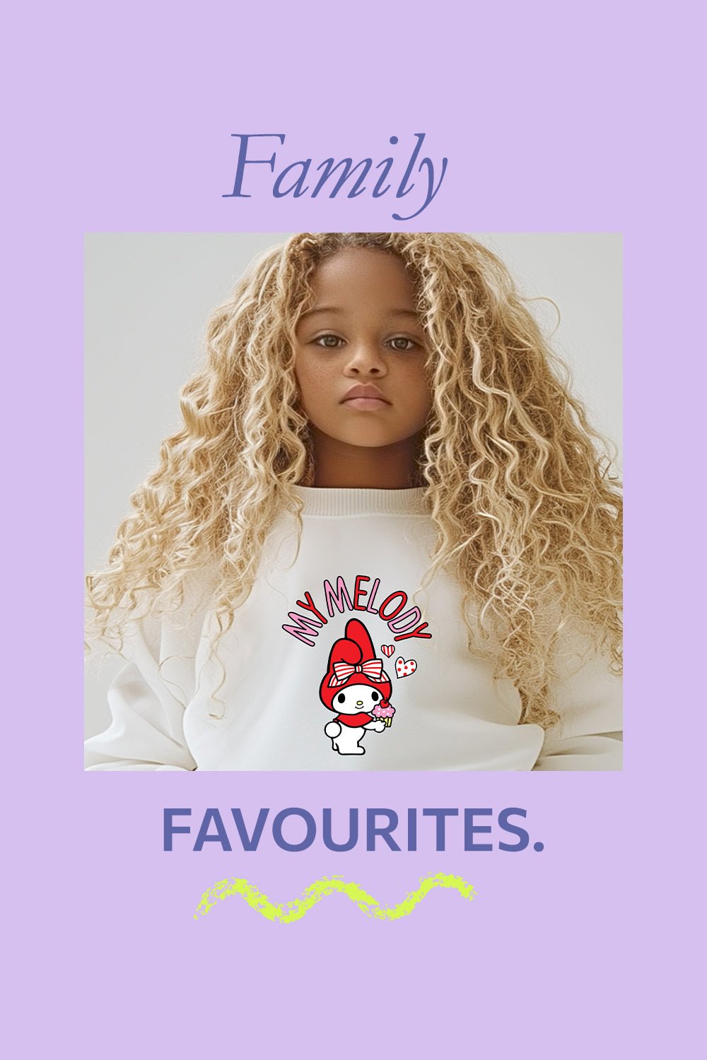 My Melody girls sweatshirt – long sleeve kawaii jumper - Brand Threads