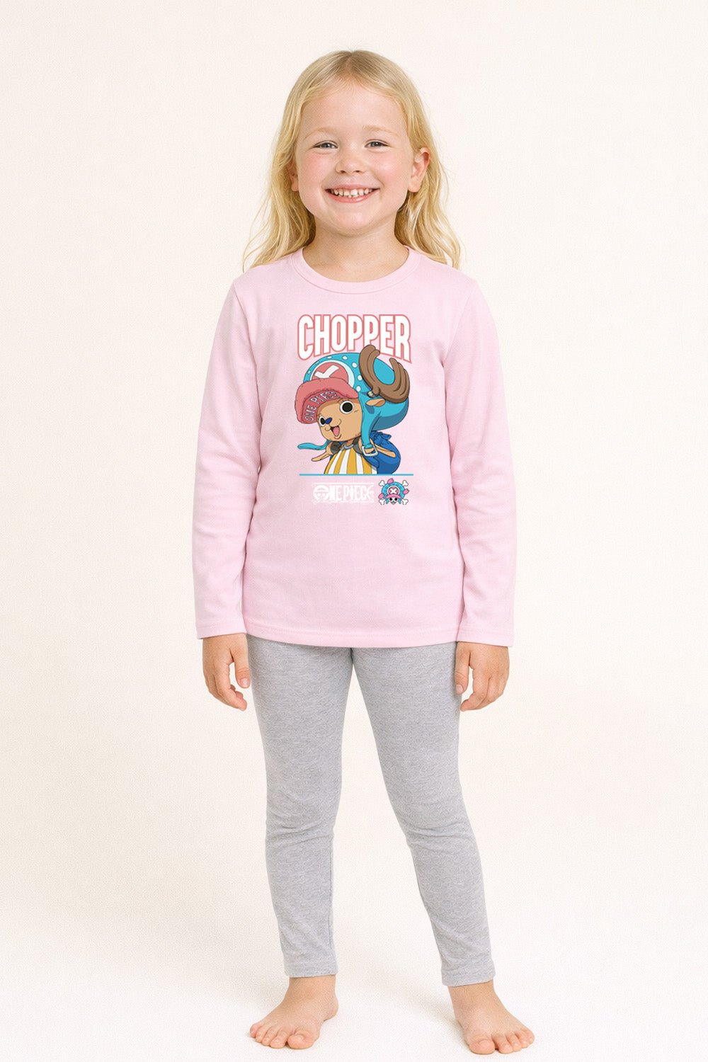 One Piece Girls Pyjama Set - Brand Threads