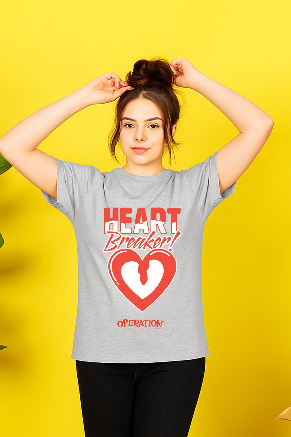 Operation Womens Graphic “Heart Breaker” T Shirt - Brand Threads