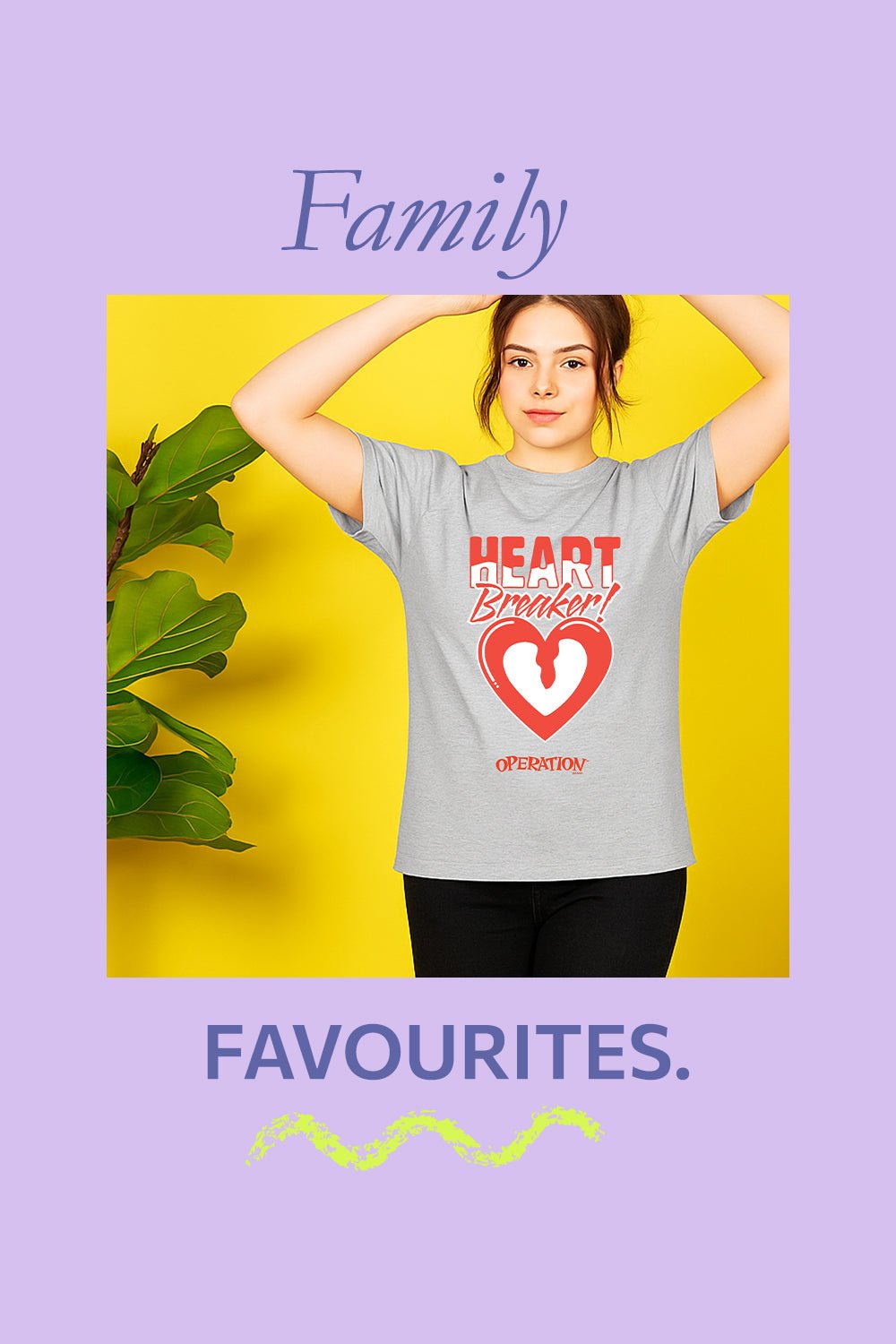 Operation Womens Graphic “Heart Breaker” T Shirt - Brand Threads