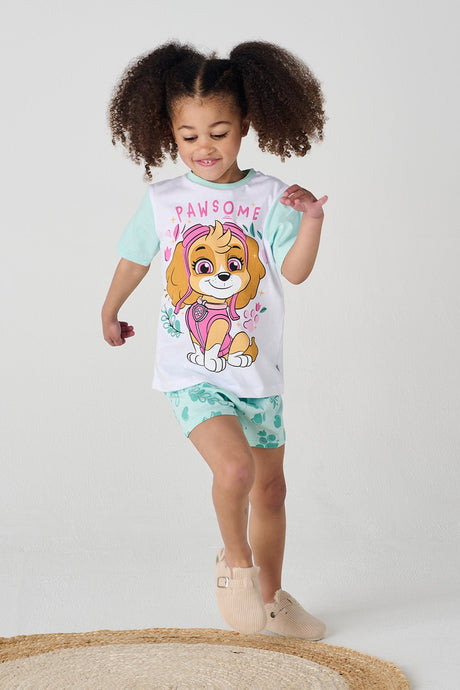 Paw Patrol Girls Short Pyjama Set - Brand Threads