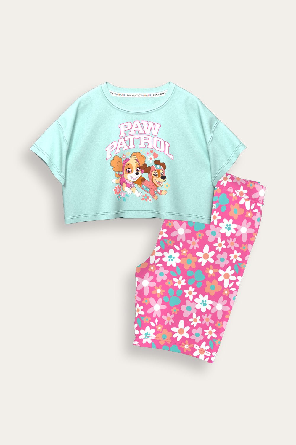 Paw Patrol Girls Top and Short Set - Brand Threads
