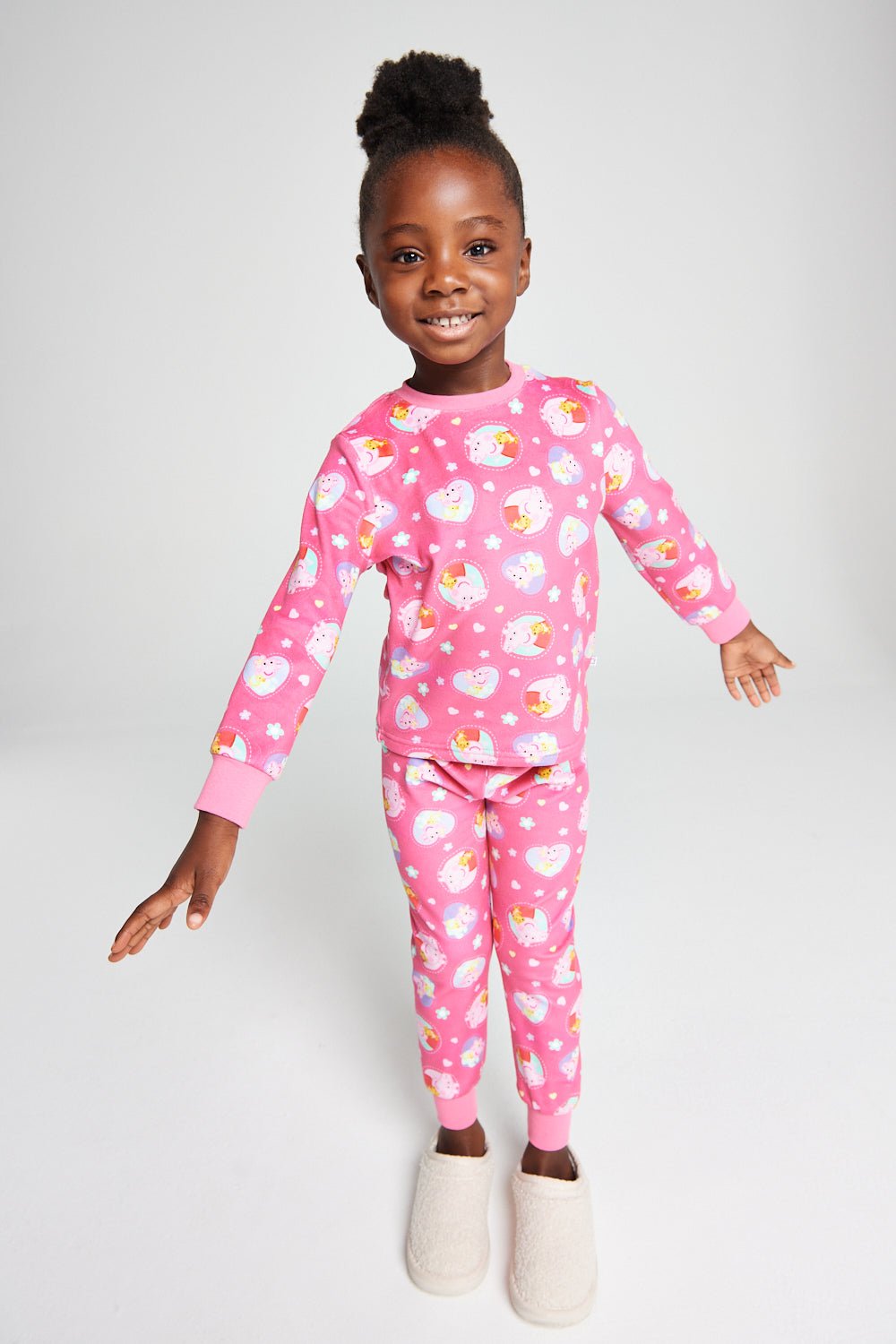 Peppa Pig Fleece Pyjama Set - Brand Threads