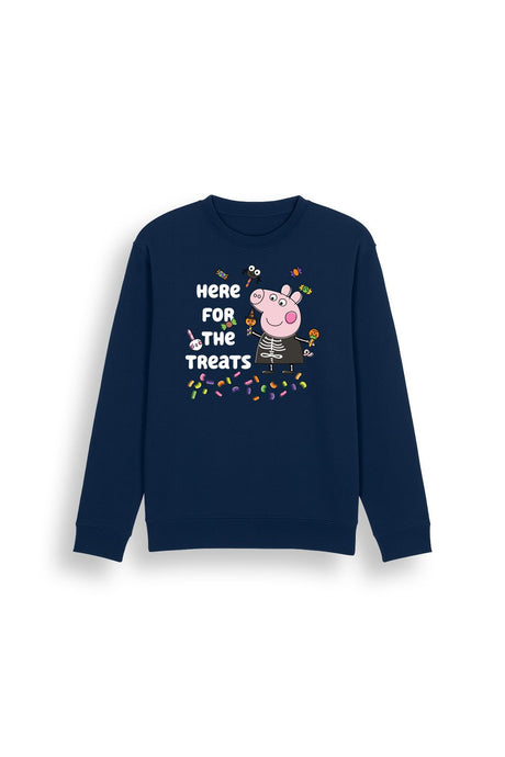 Peppa Pig Girls Halloween Navy Sweatshirt - Brand Threads