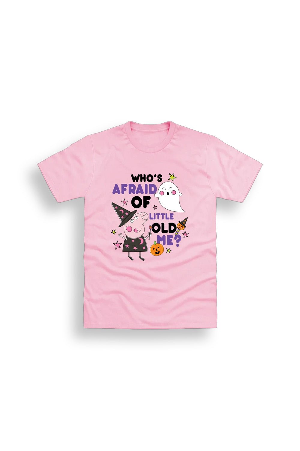 Peppa Pig Girls Light Pink Halloween T-Shirt - Brand Threads