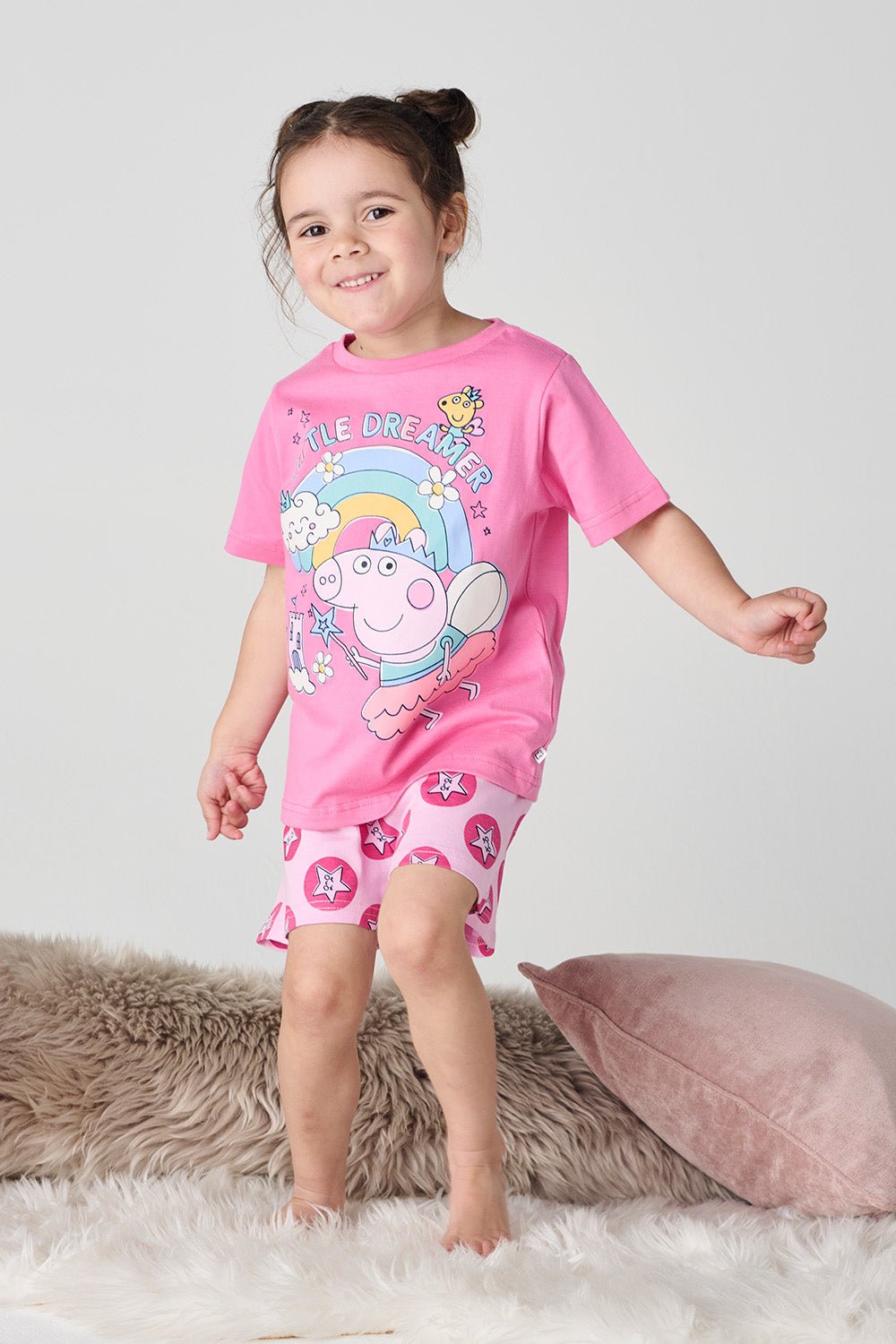 Peppa Pig Girls Short Pyjama Set - Brand Threads